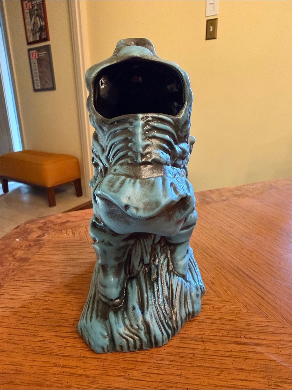 Tikiland Trading -Pirate at the Helm -Disney’s Pirates of The Caribbean Tiki Mug